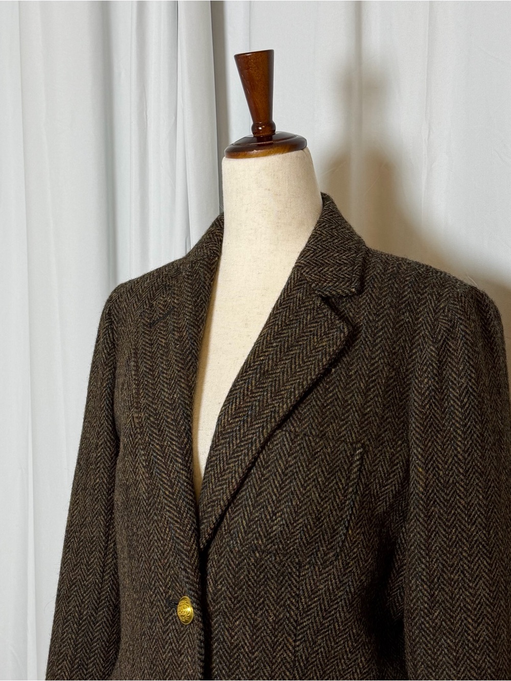 J.Crew Collection Rhodes Harris Tweed Wool Coat 6 NWOT - Picture 6 of 16